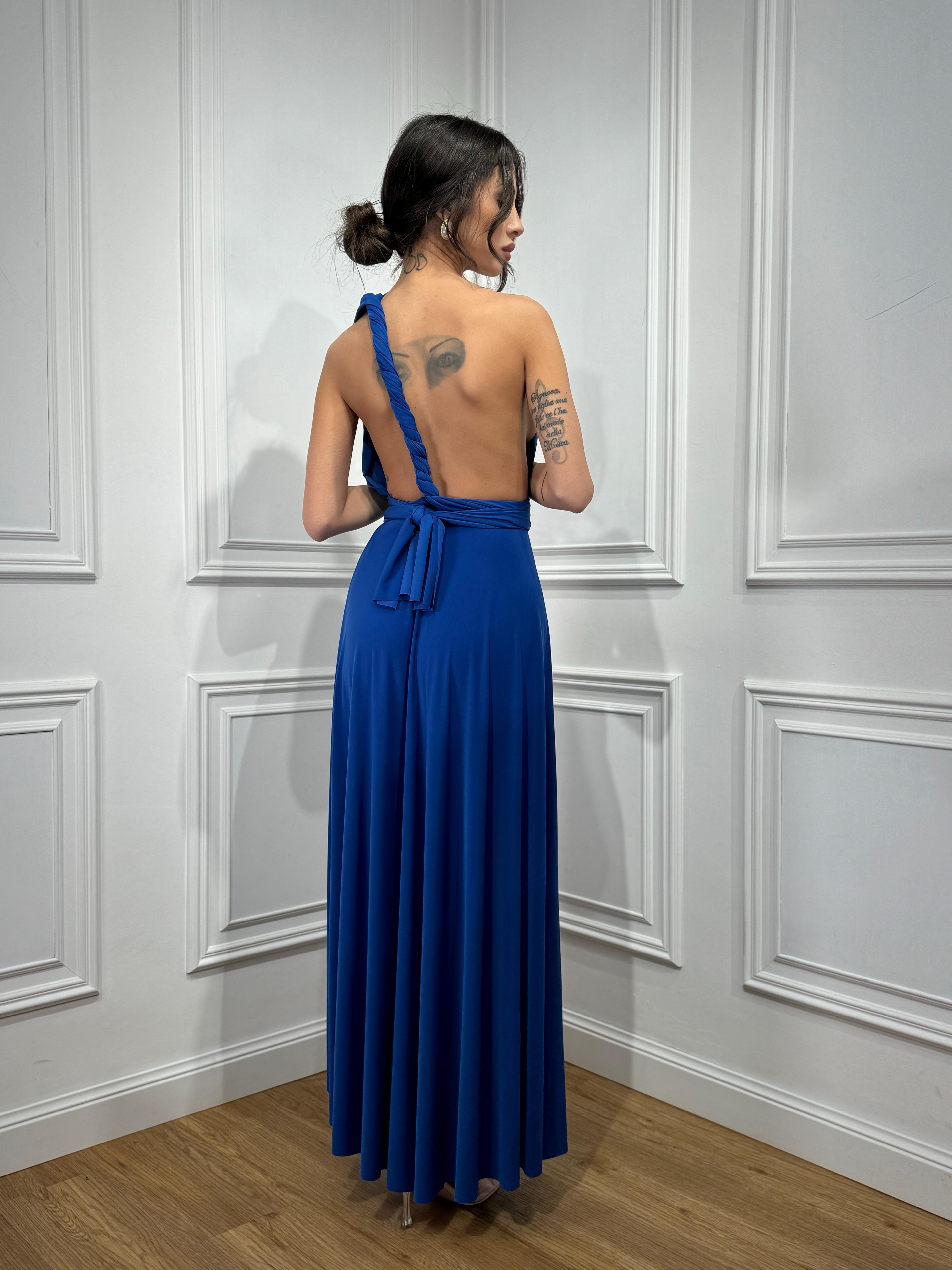 Vestito Infinity Bluette