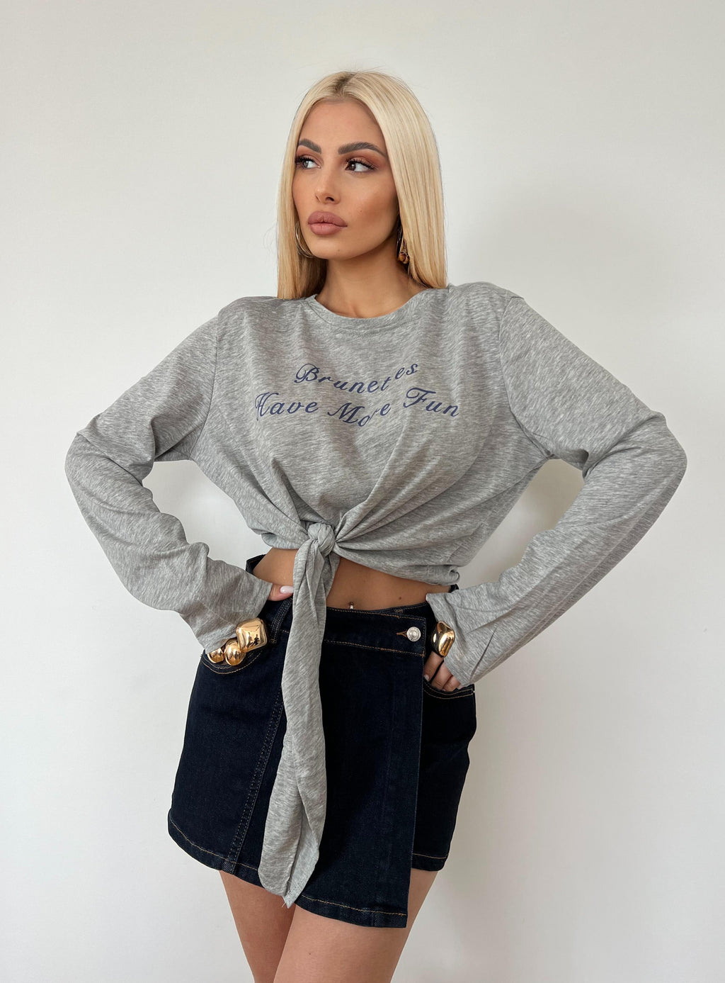 Maglia Le More Grigia