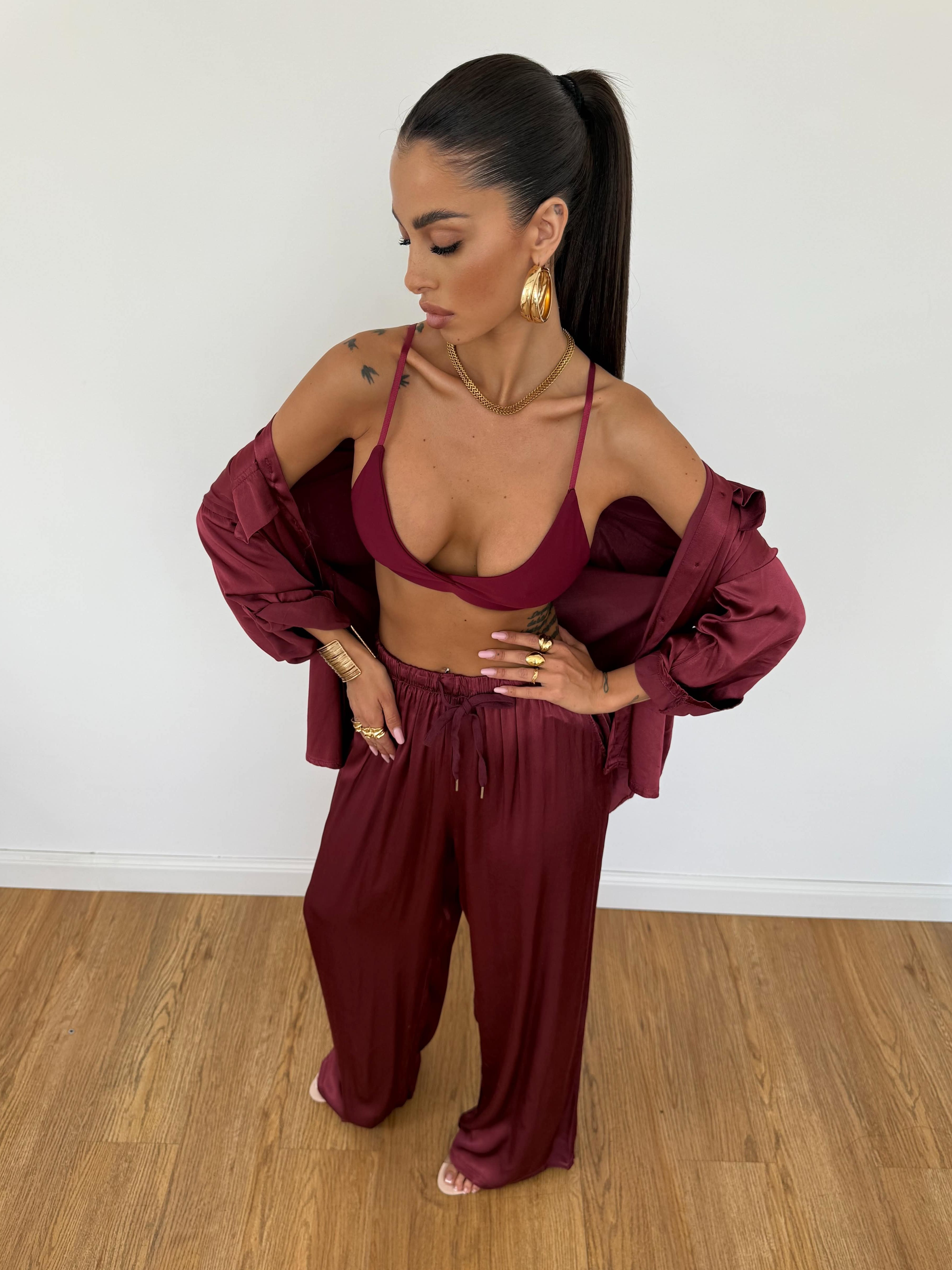 Top Bralette Bordeaux