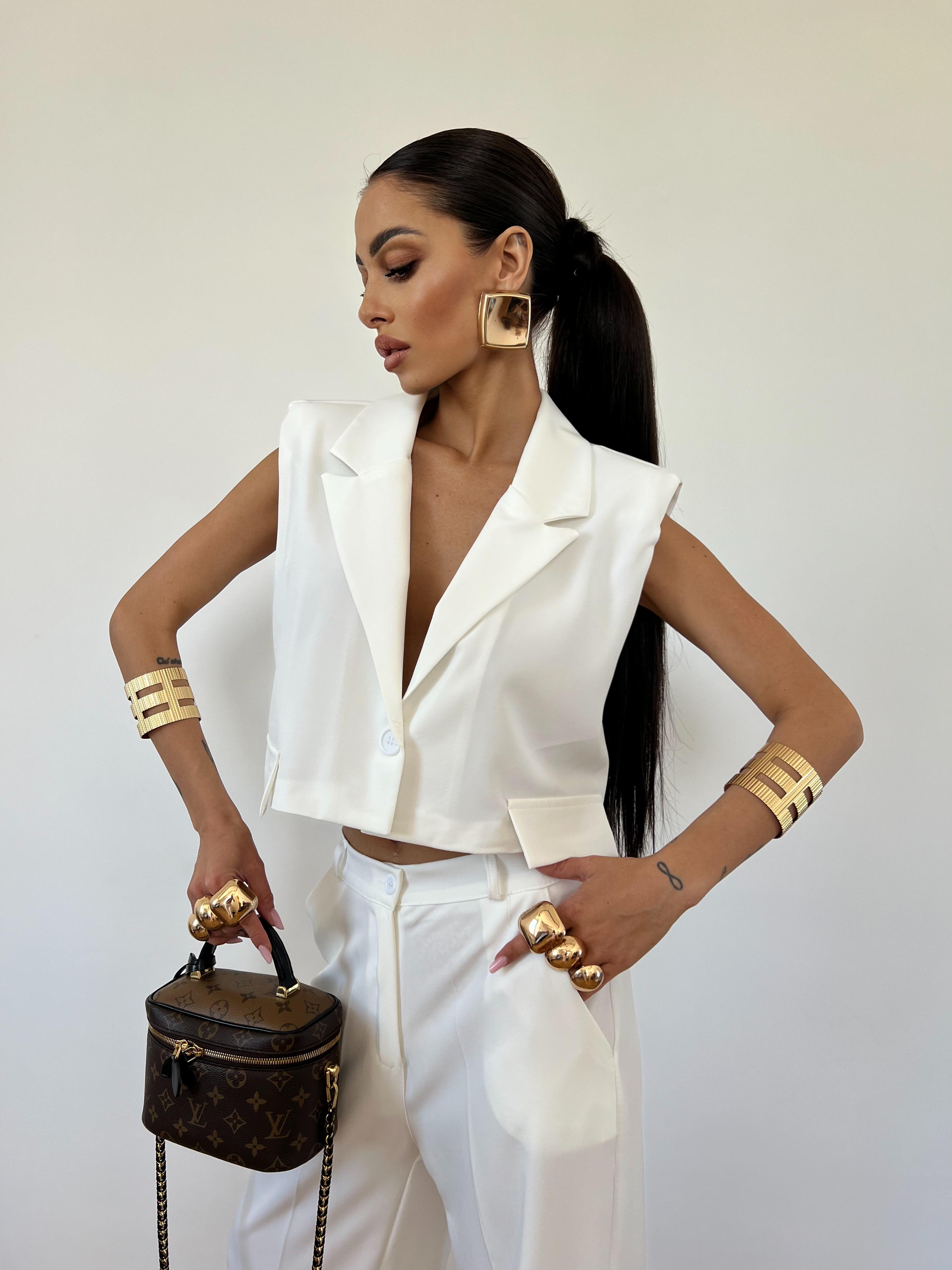 Tailleur Lennon Bianco