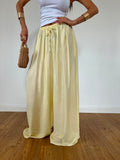 Pantalone Sciacca Giallo Pastello
