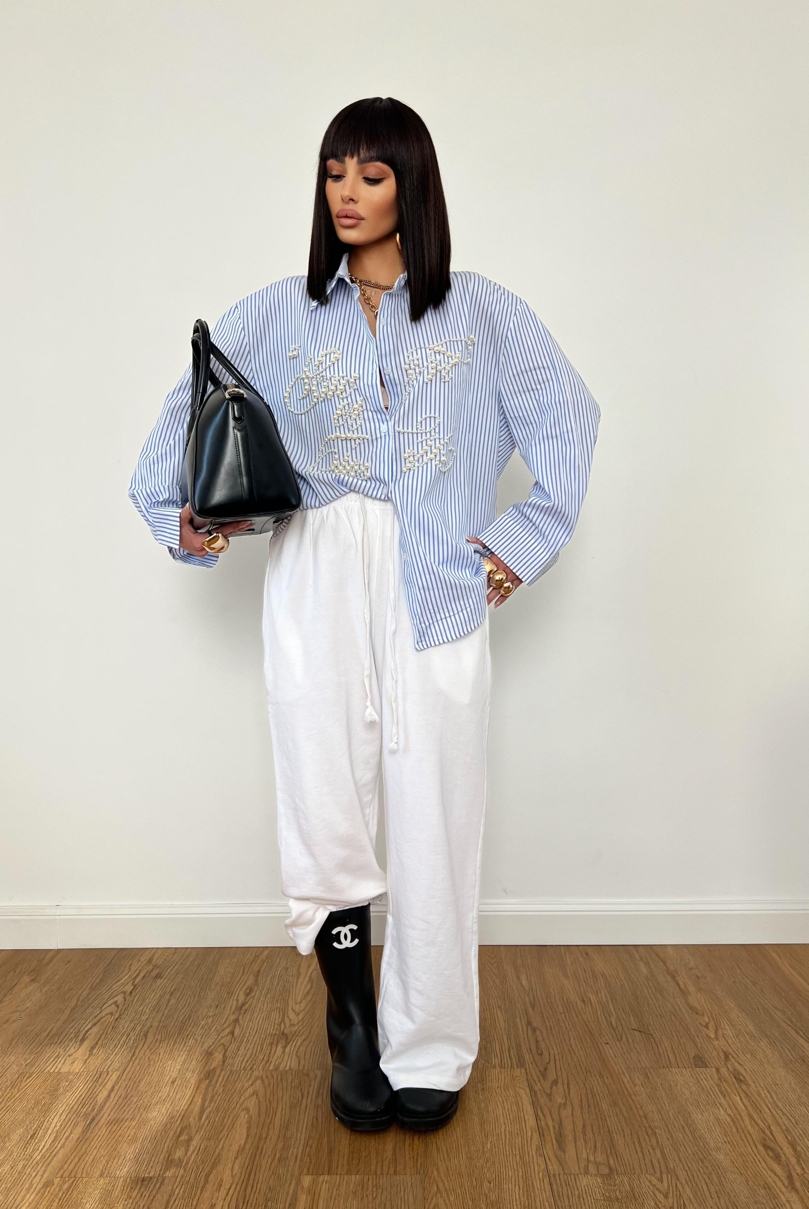 Pantalone Tuta Classic Bianco