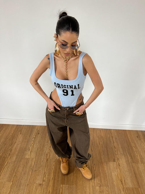 Body Original Azzurro