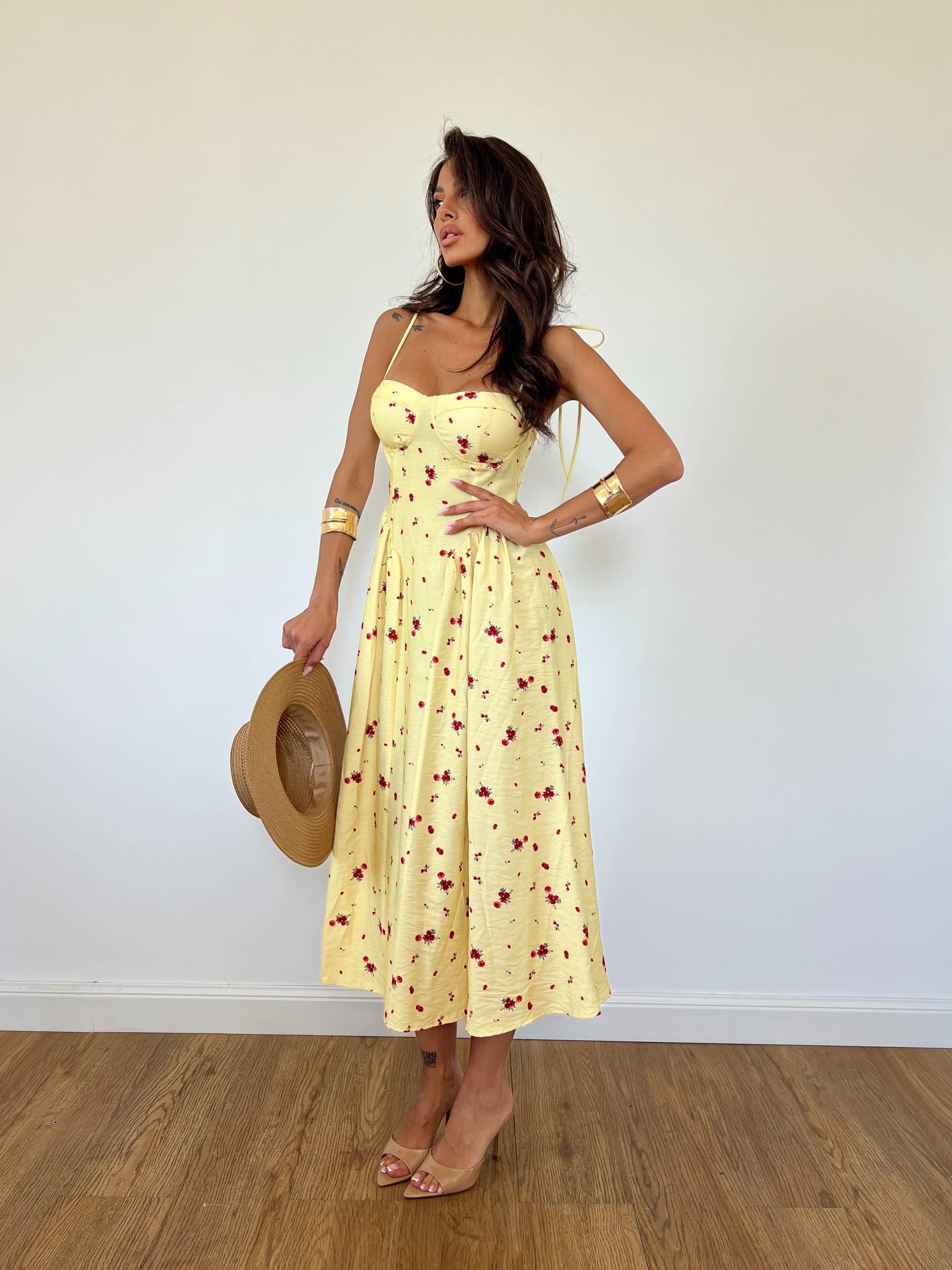 Vestito Lilly Fleur Giallo