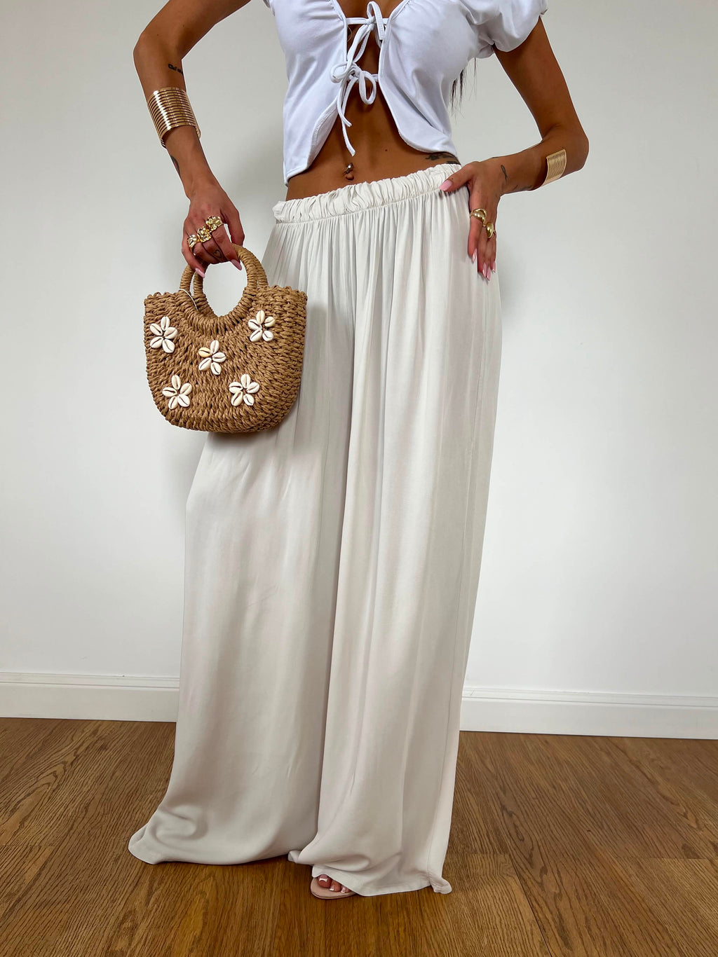 Pantalone Elisa Beige