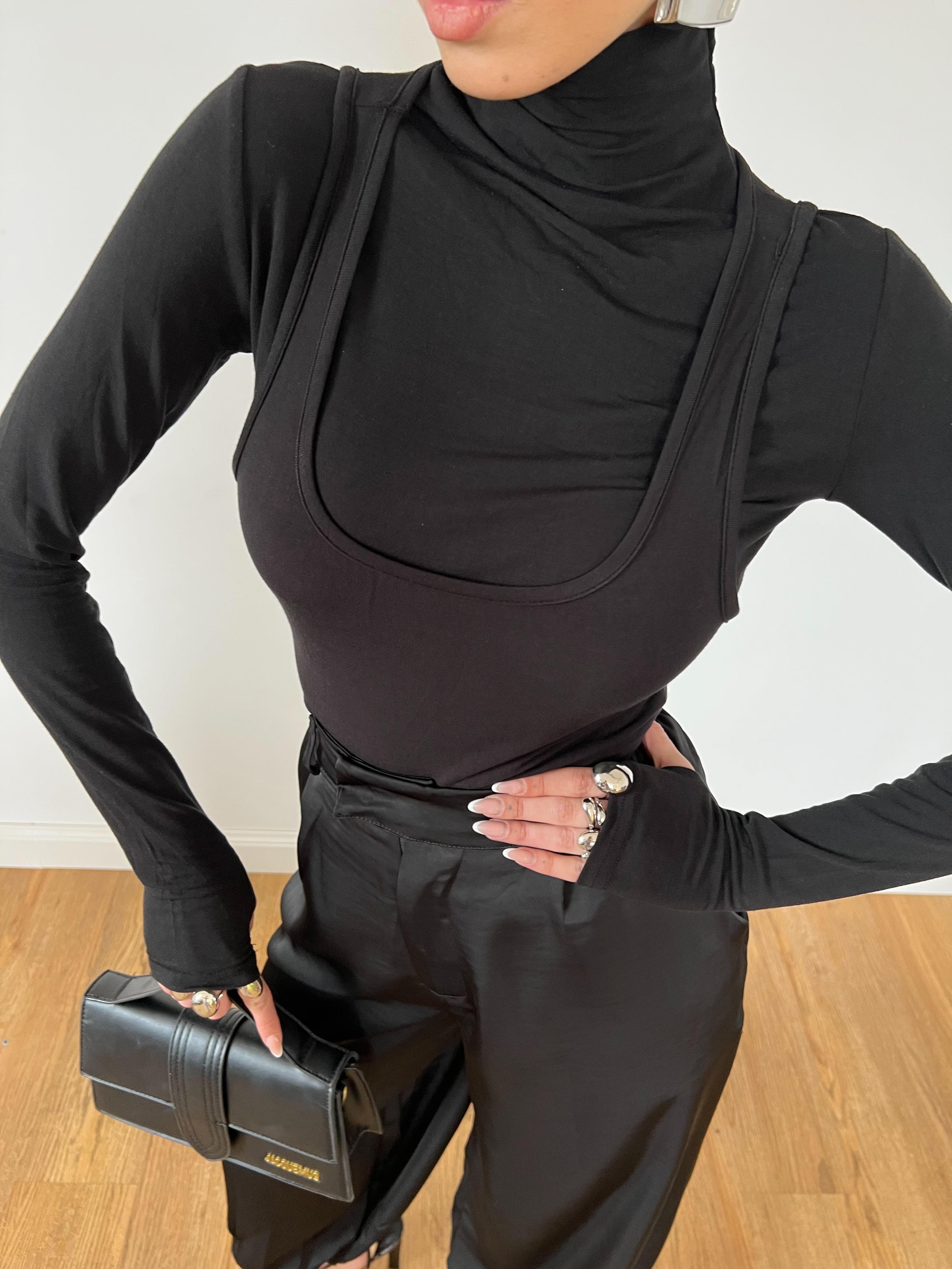 Maglia Twin Blend Nera