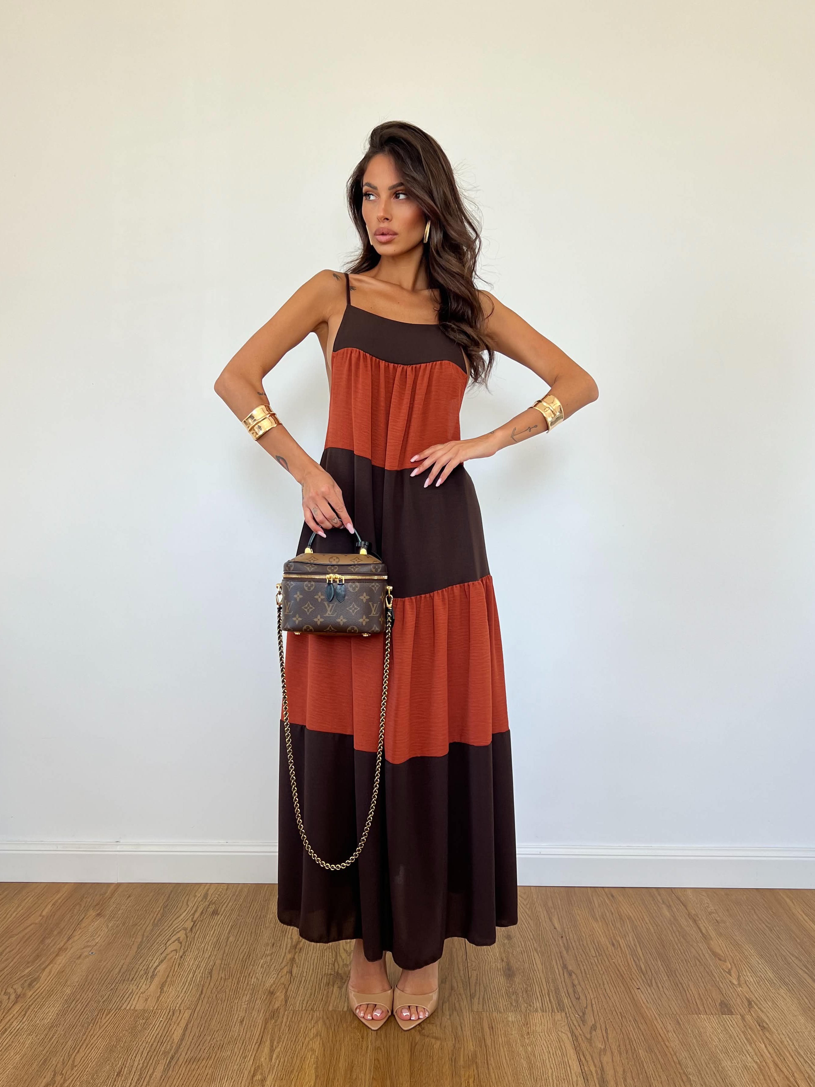 Vestito Melody Ruggine
