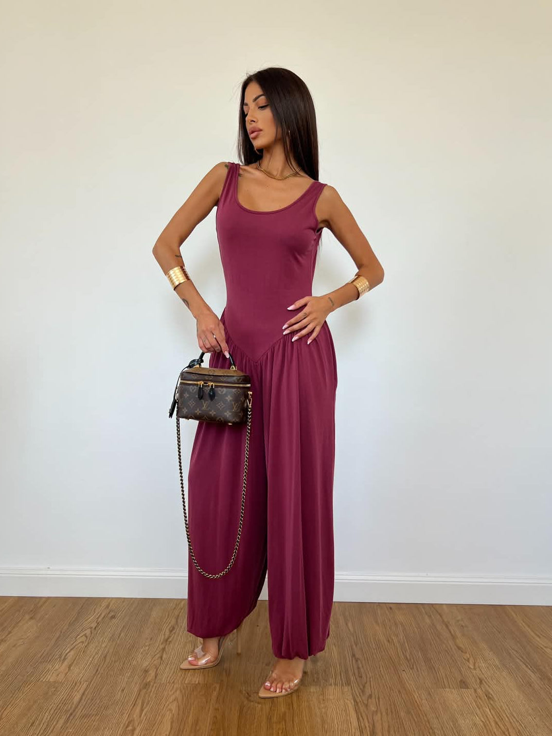 Jumpsuit Nora Prugna