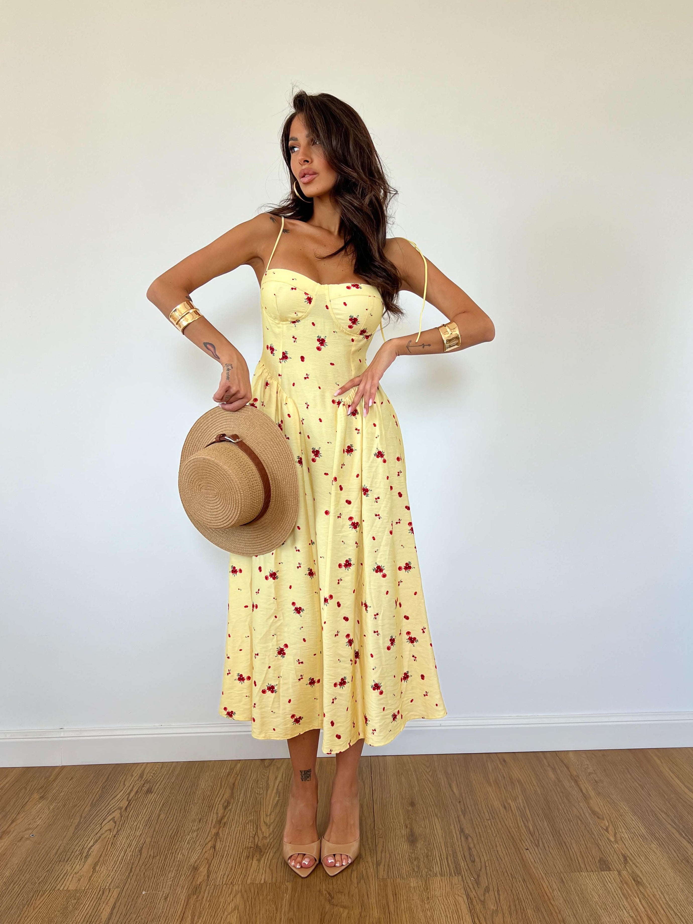 Vestito Lilly Fleur Giallo