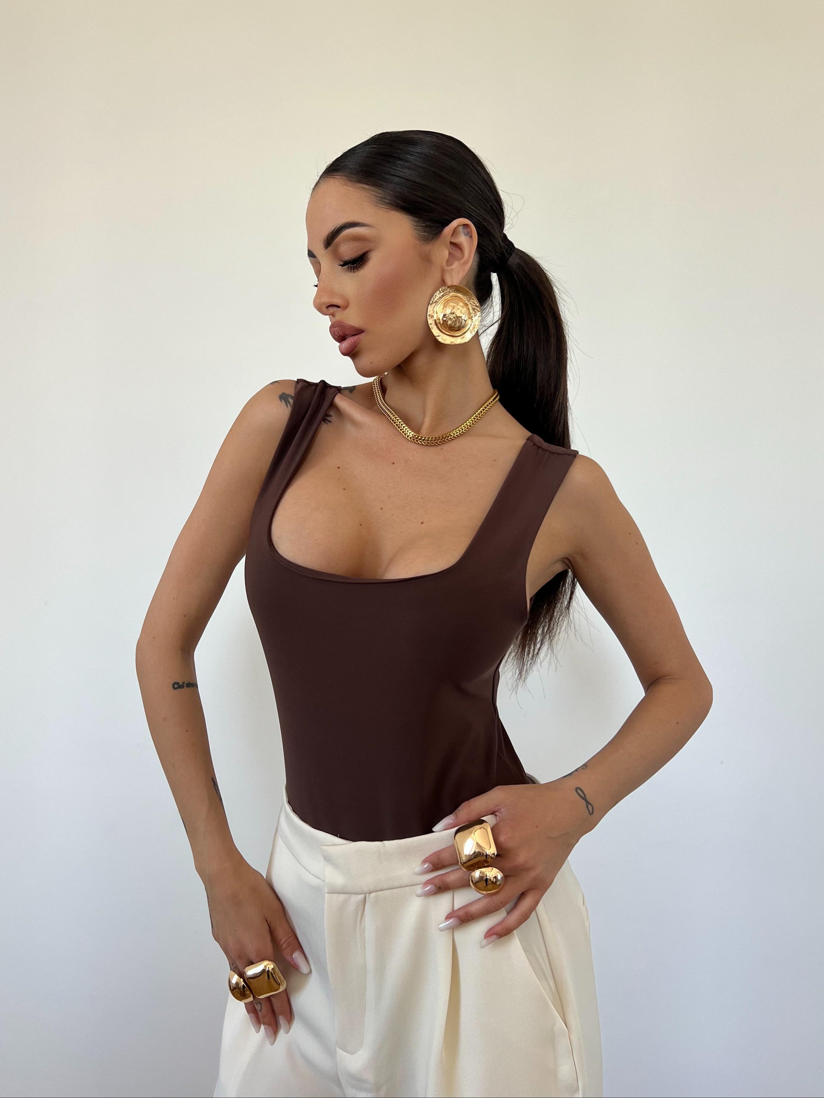 Body Quader Marrone