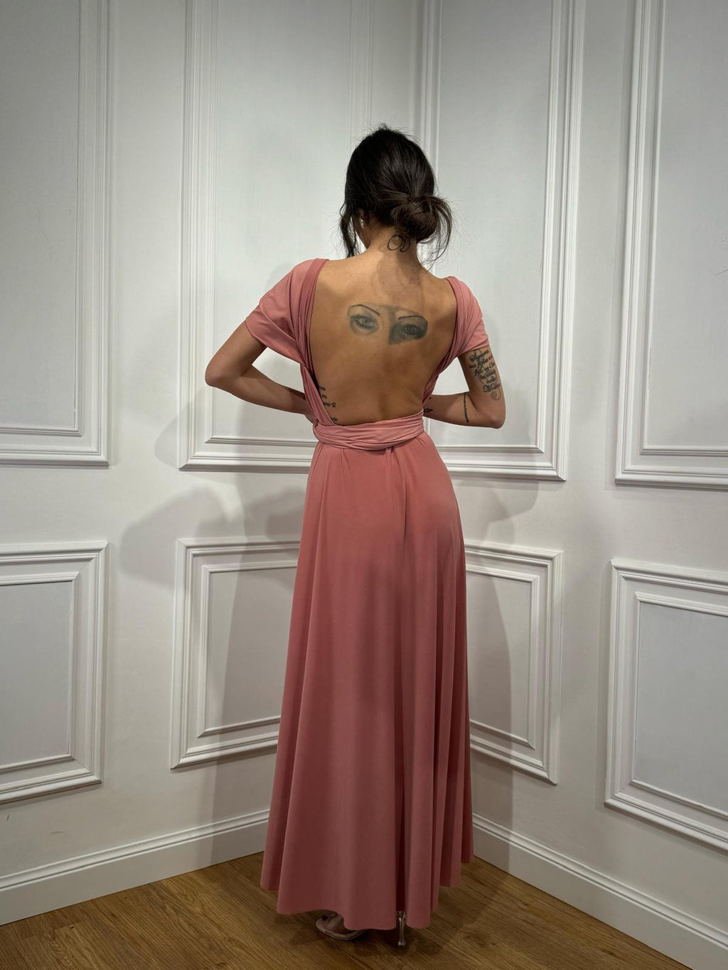 Vestito Infinity Rosa Antico