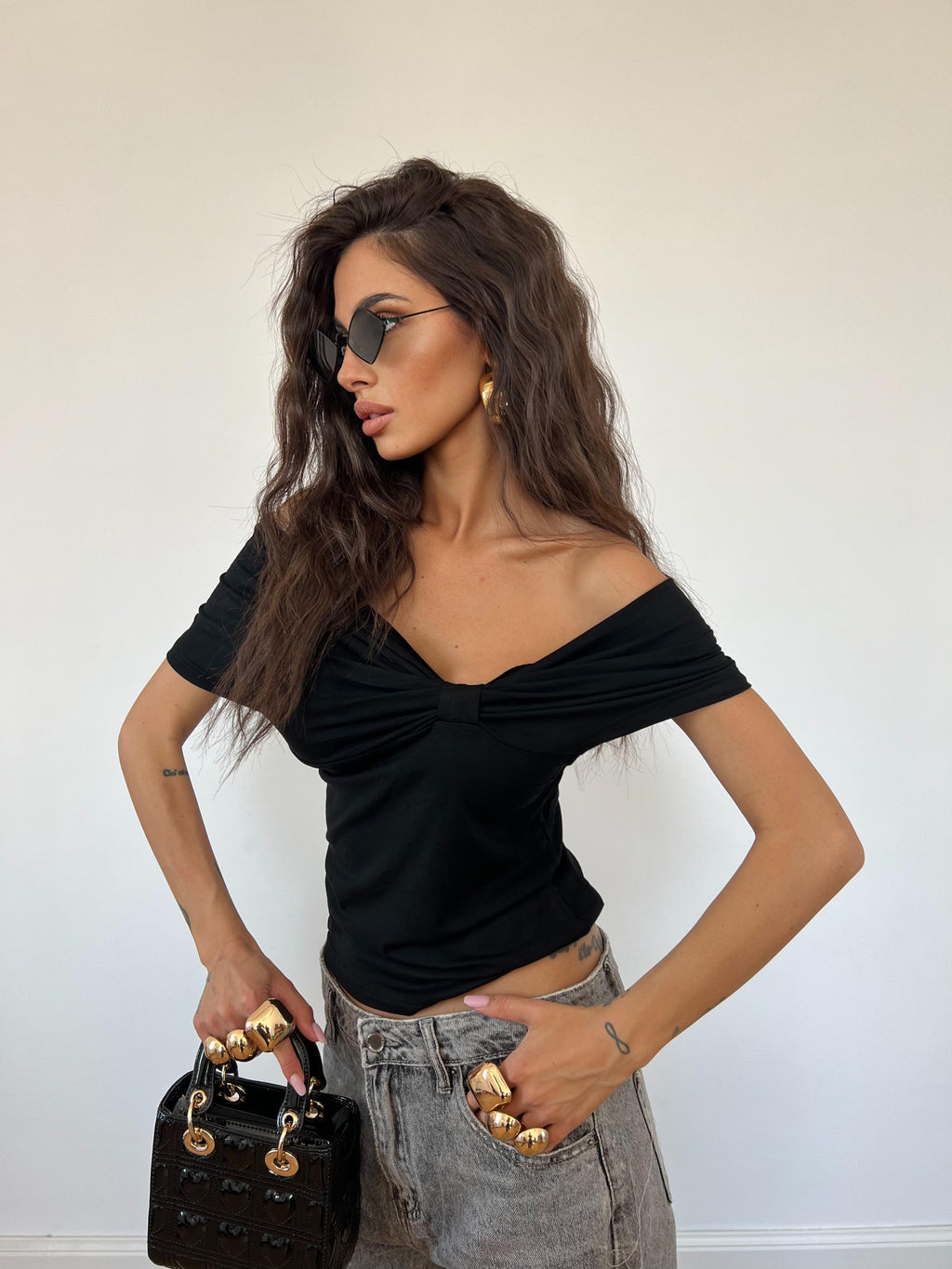 Top Tonia Nero