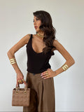 Top Vittoria Marrone