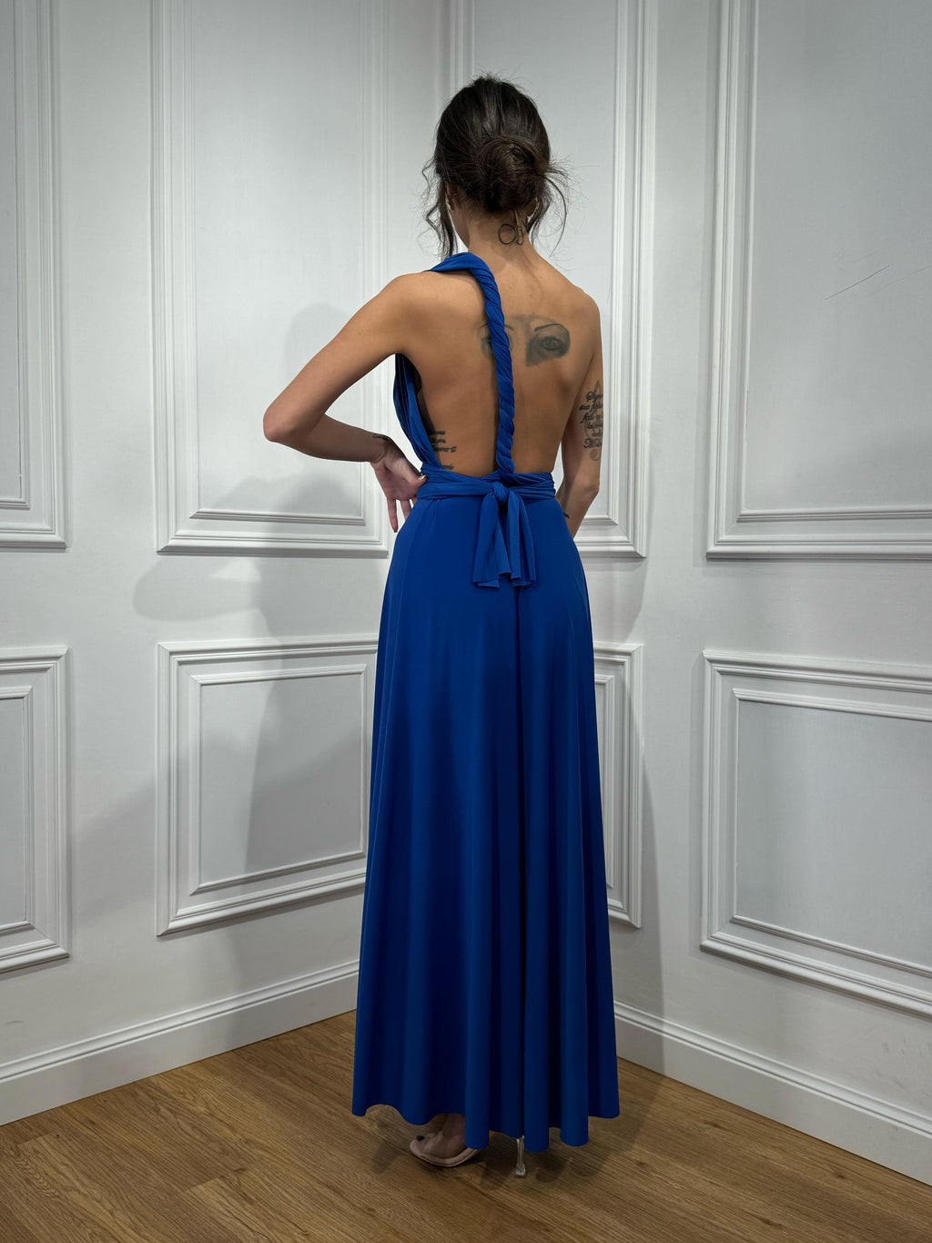 Vestito Infinity Bluette