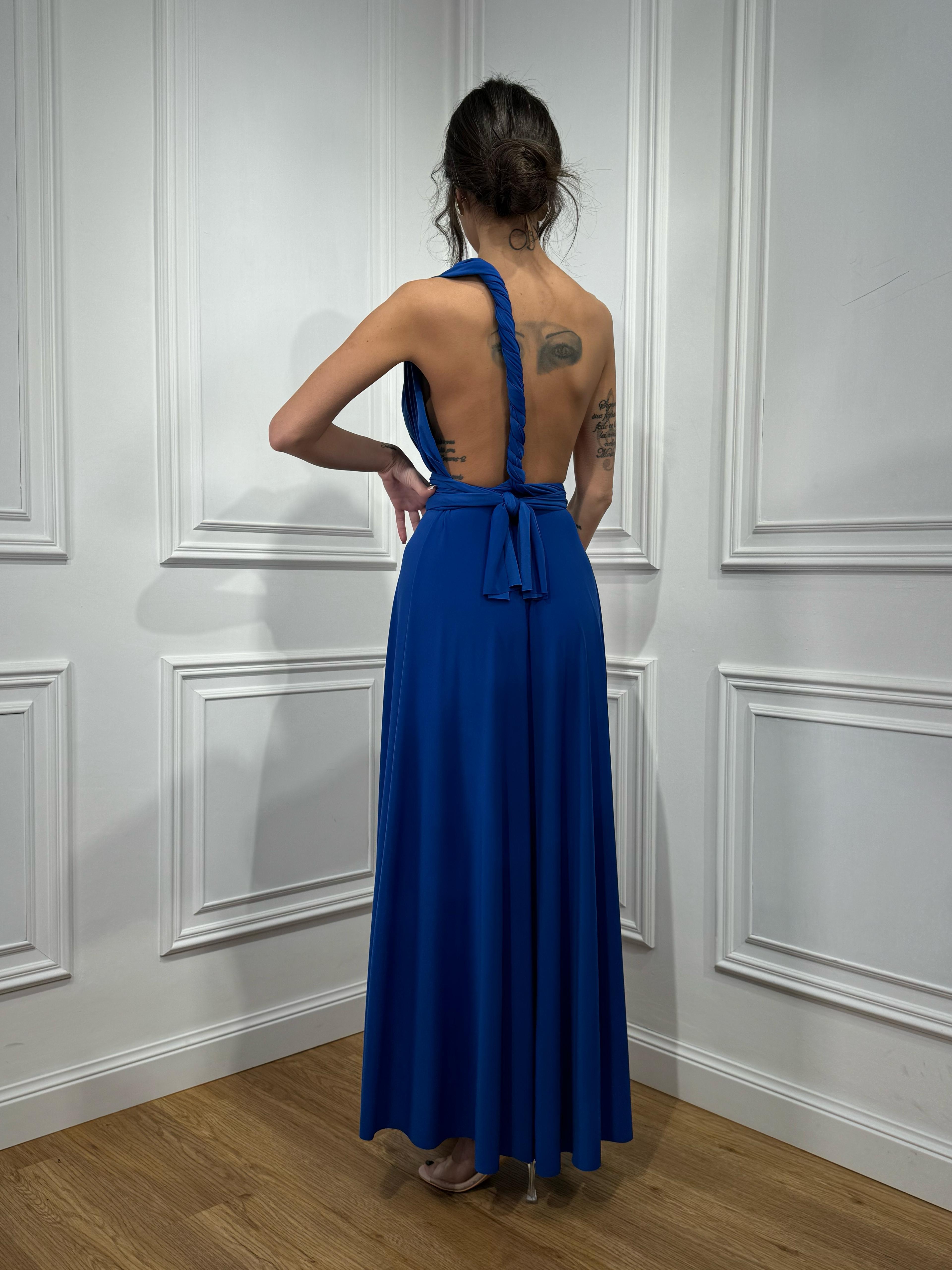 Vestito Infinity Bluette