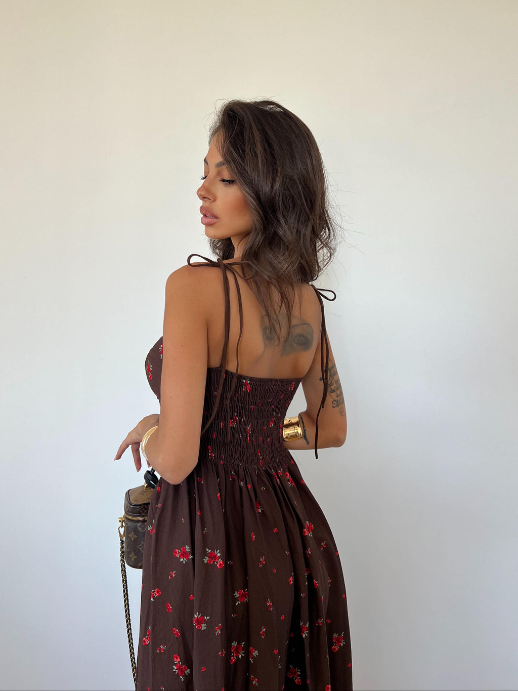 Vestito Lilly Fleur Marrone