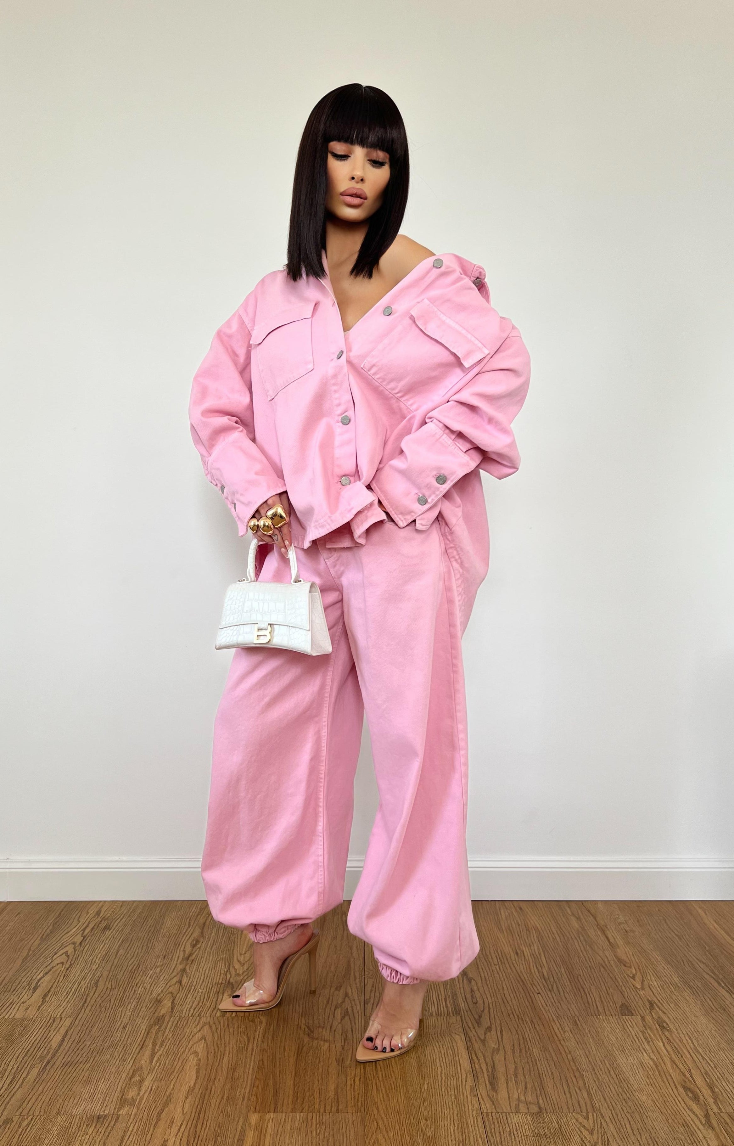 Coordinato Denim Dean Rosa