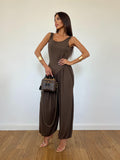 Jumpsuit Nora Marrone