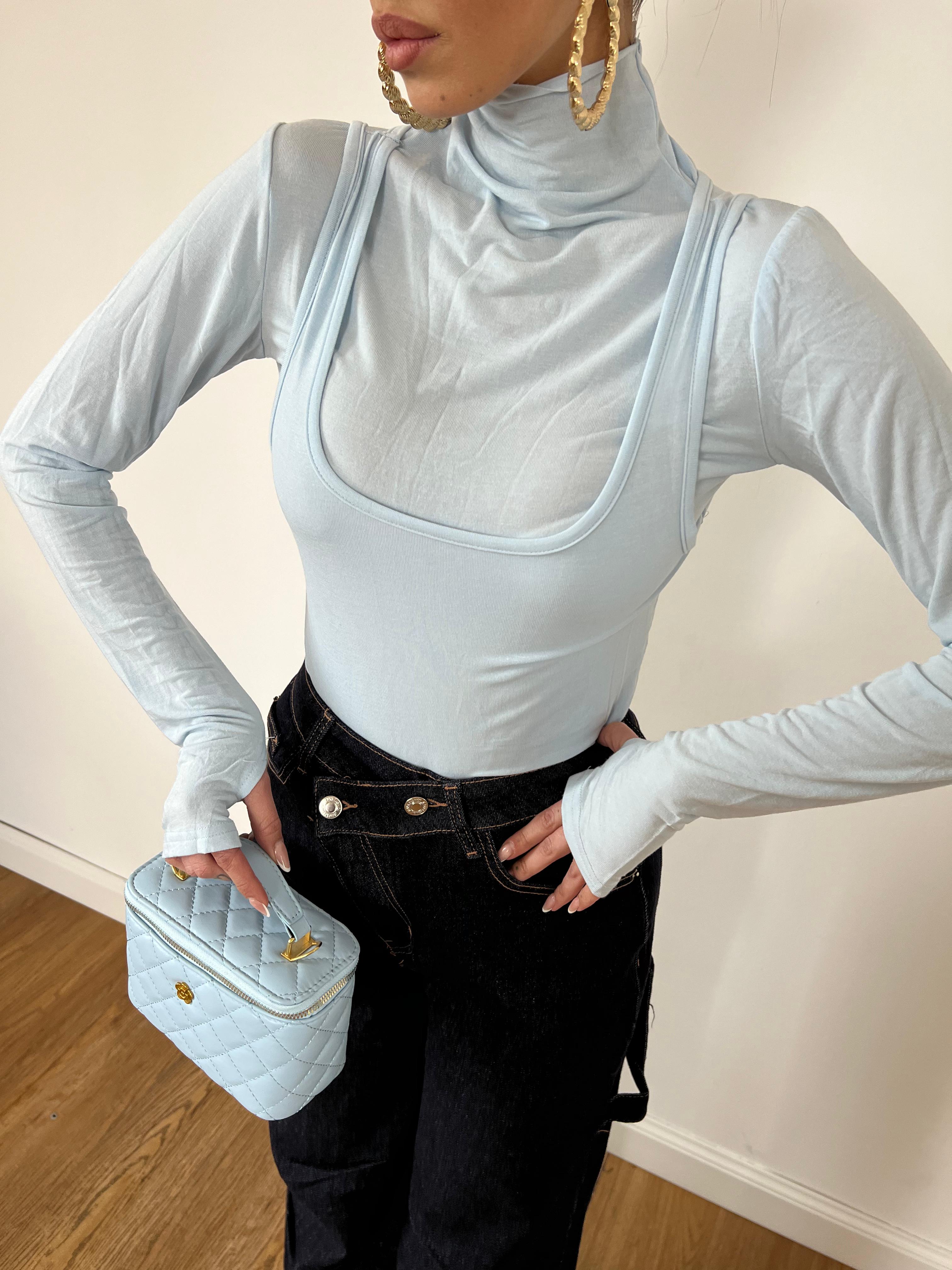 Maglia Twin Blend Azzurra