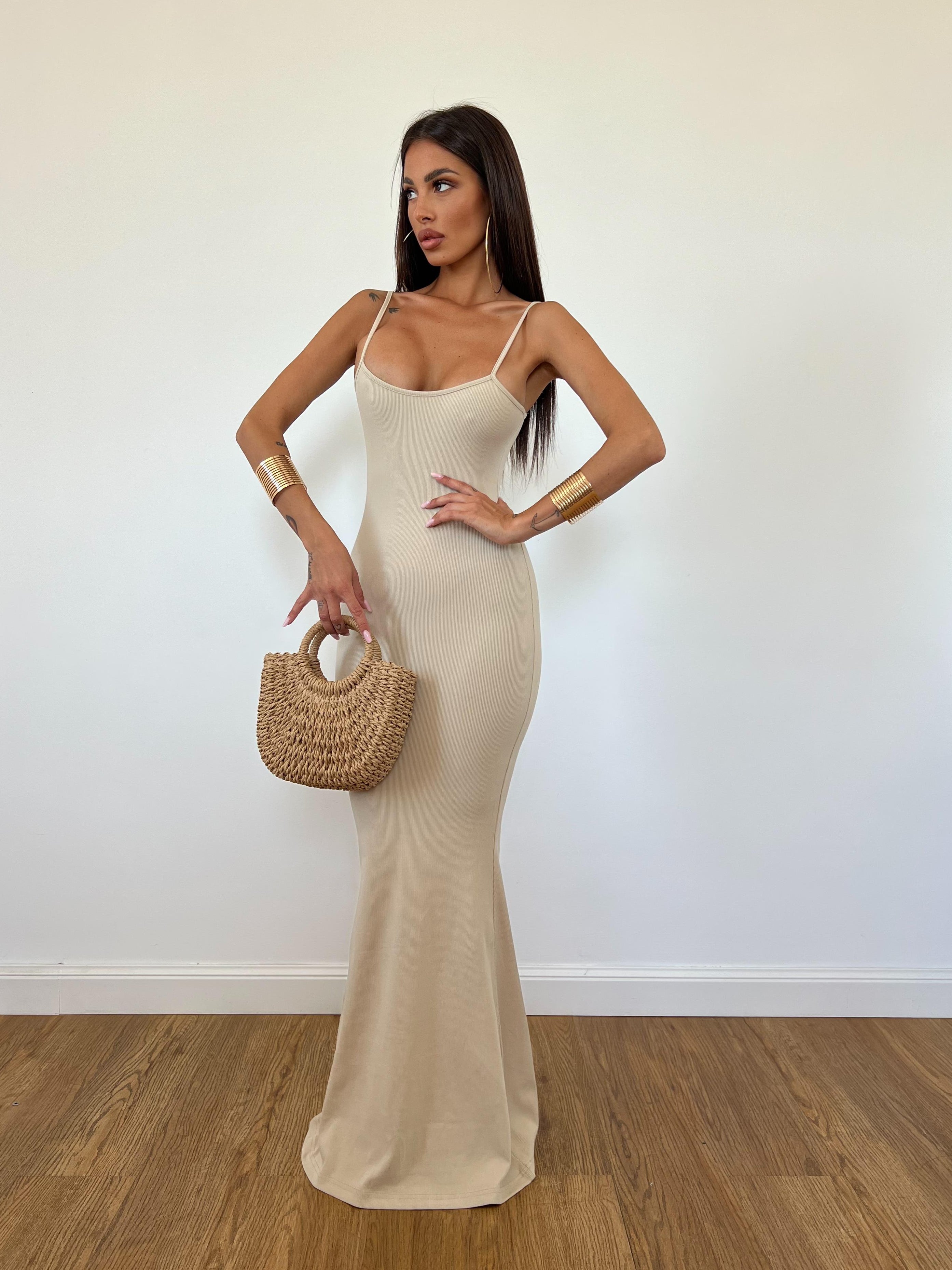 Vestito Astra Beige