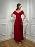 Vestito Infinity Bordeaux