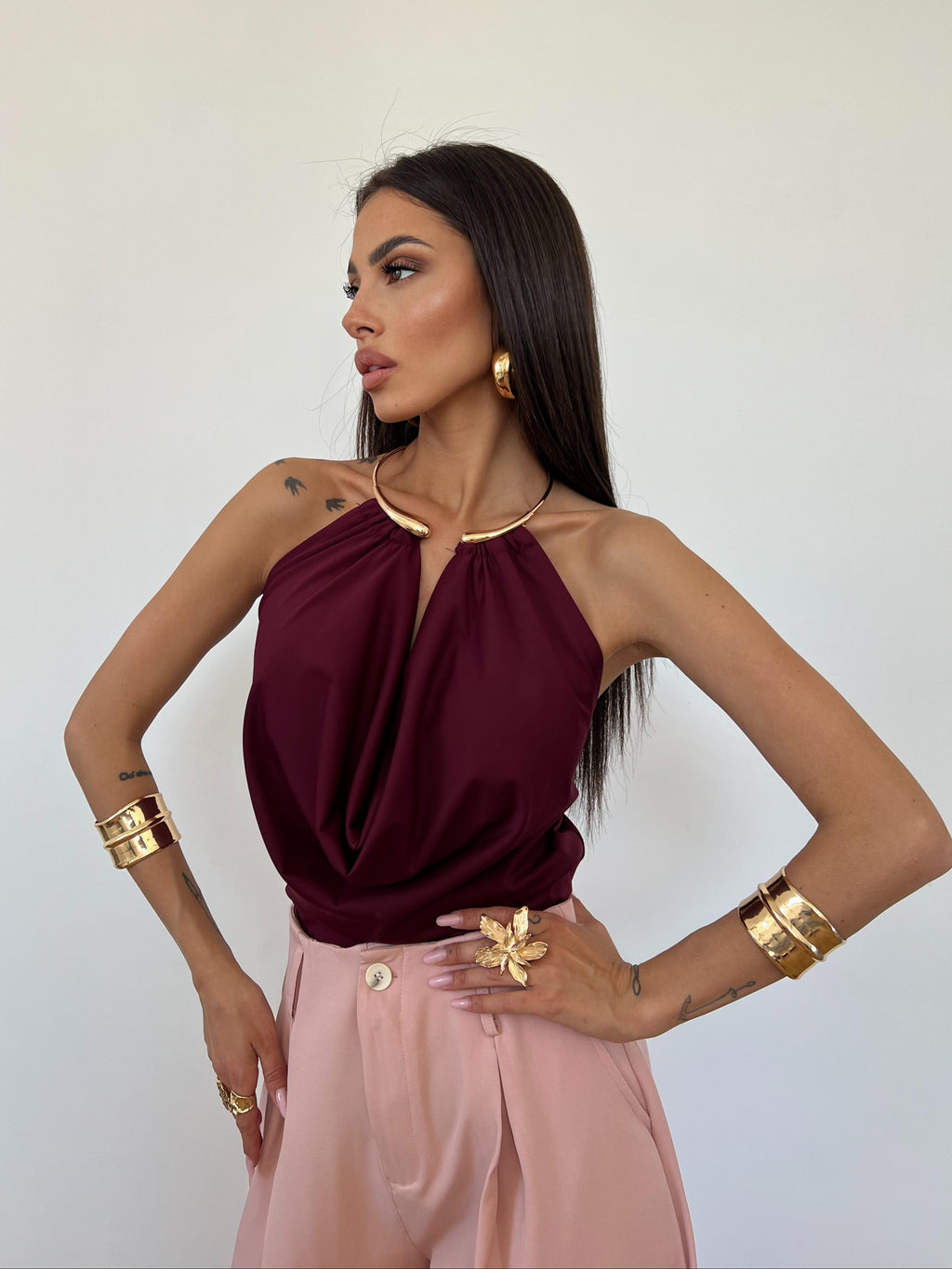 Pantalone Capri Sun Rosa