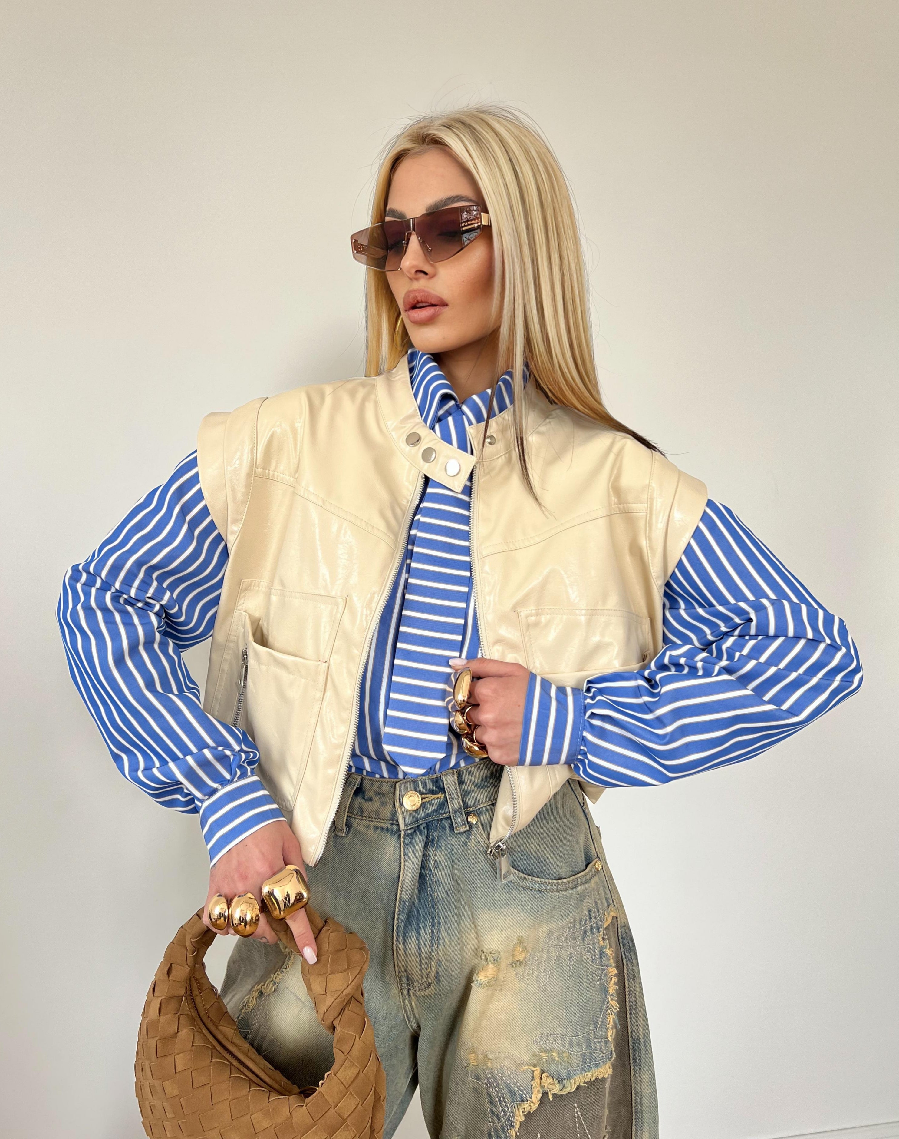 Gilet/Smanicato Fraiser Beige