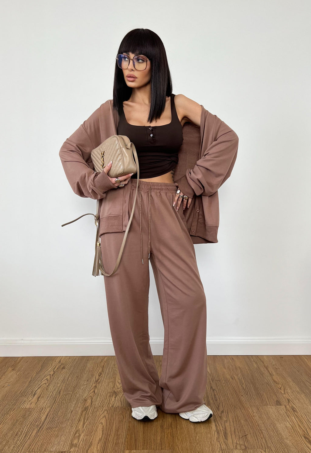 Coordinato Blaire Marrone