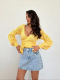 Cardigan Olivia Giallo