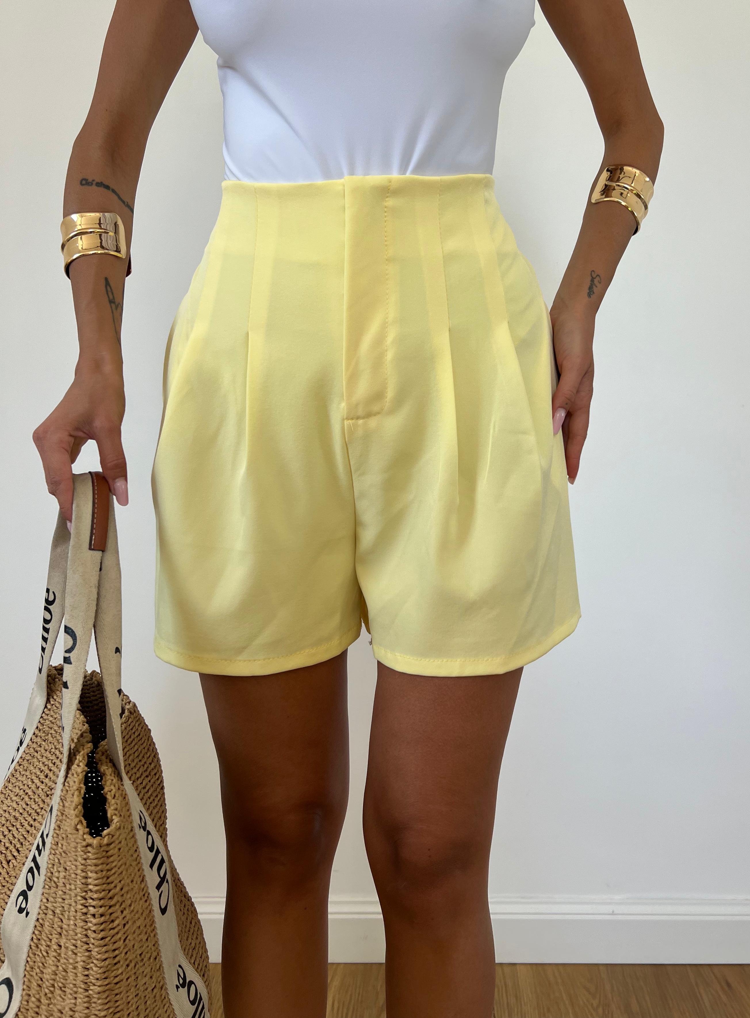 Pantaloncino Porto Fino Giallo Pastello