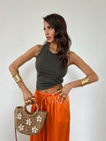 Top Basic Verde Militare