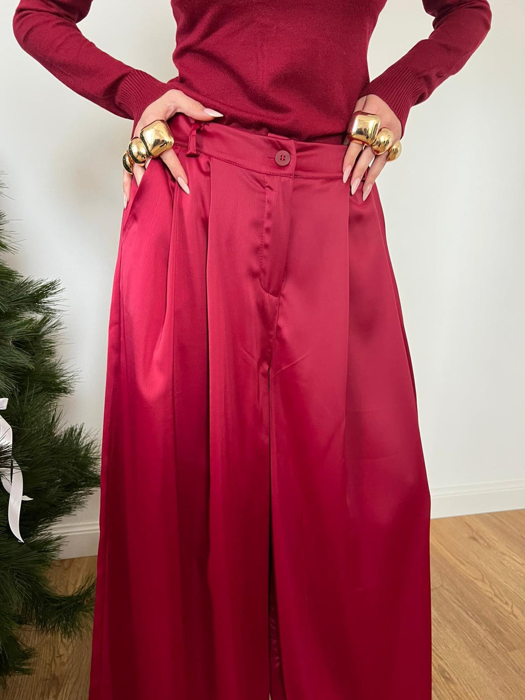 Pantalone Bruck Bordeaux