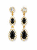 Orecchino Diamond Nero