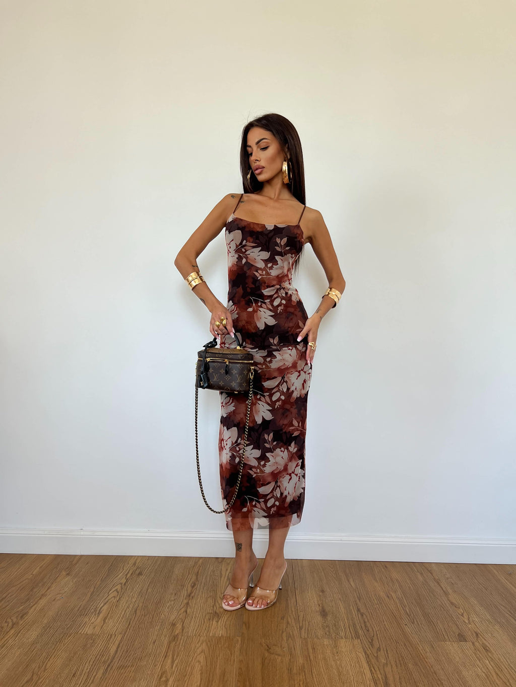Vestito Paradise Marrone