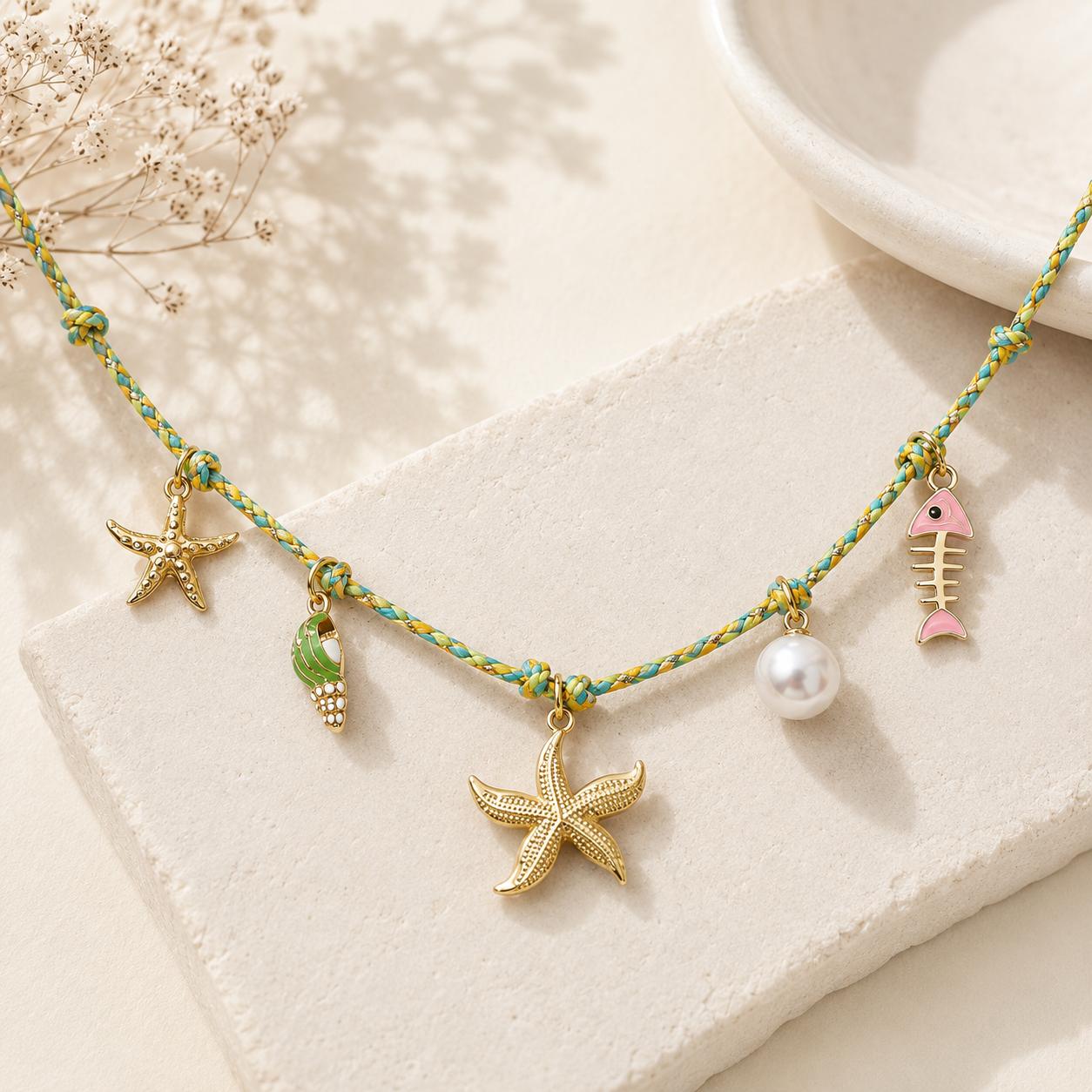 Collana Summer Verde