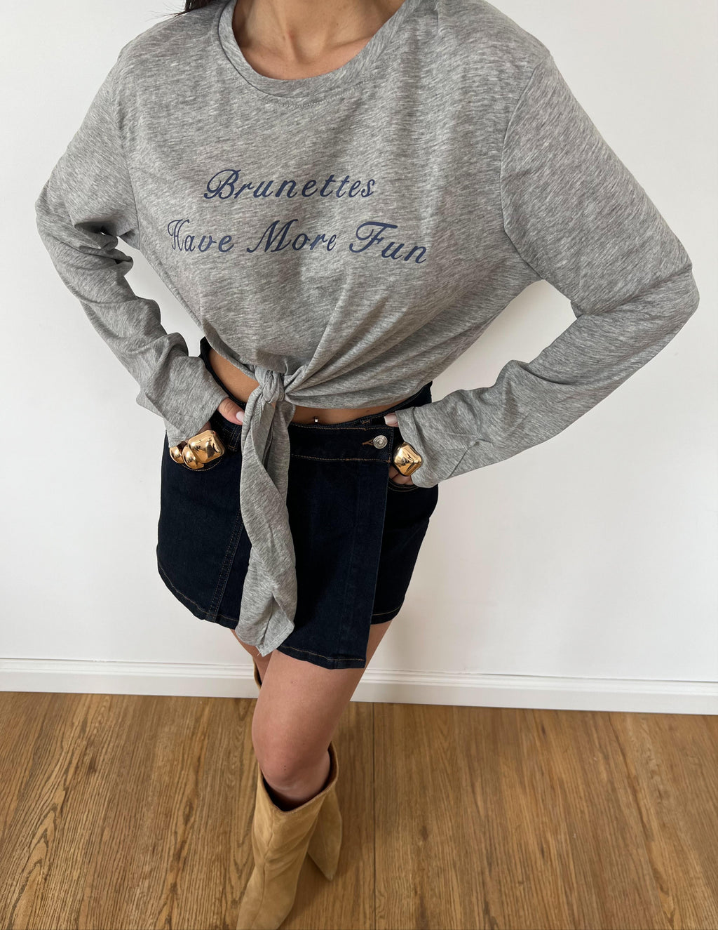 Maglia Le More Grigia