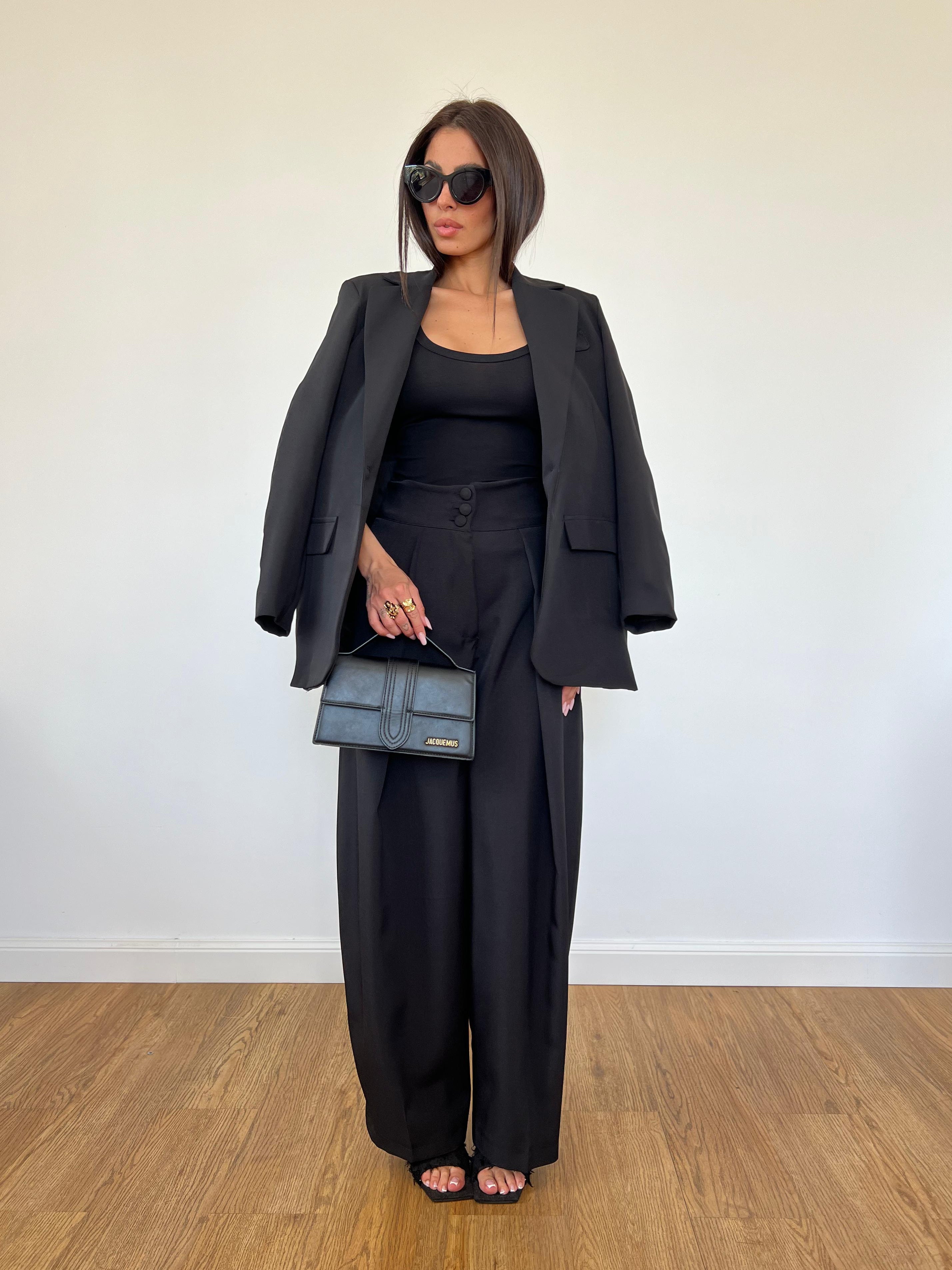 Blazer Over Nero