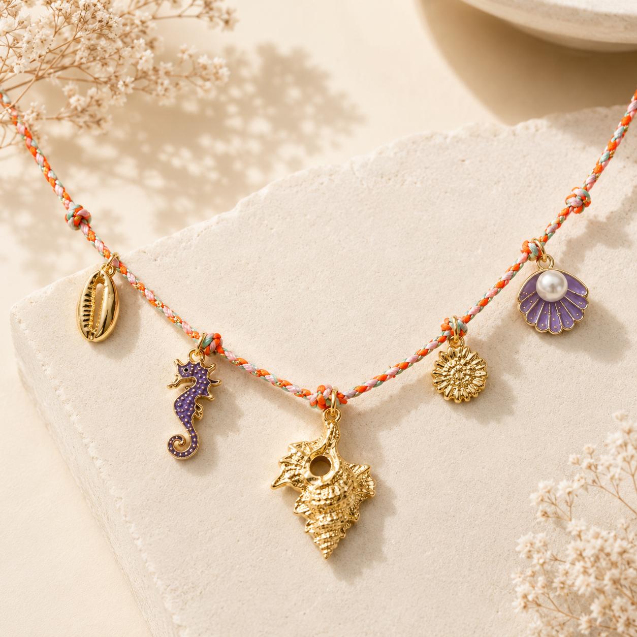 Collana Summer Arancione