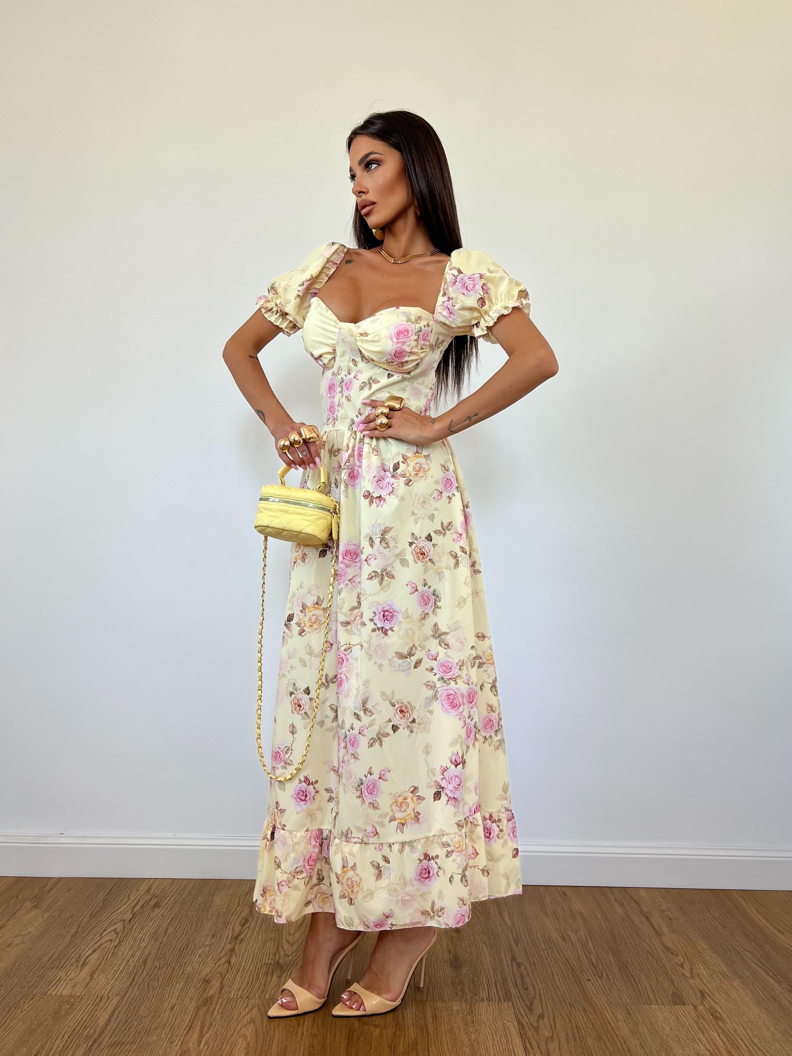 Vestito Camille Giallo