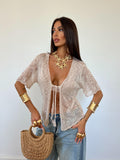Cardigan Light Sabbia