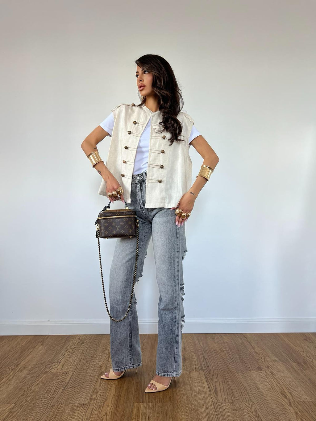 Gilet Normandi Beige