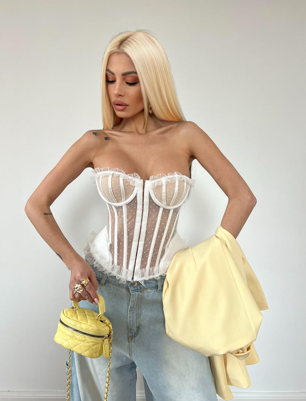 Corpetto Silence Bianco