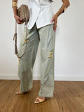 Jeans Strass Strach