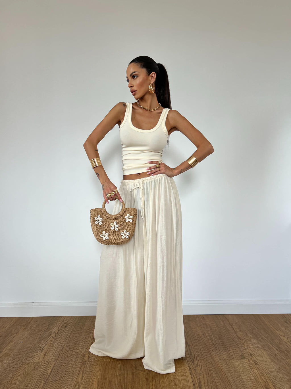 Pantalone Sciacca Burro