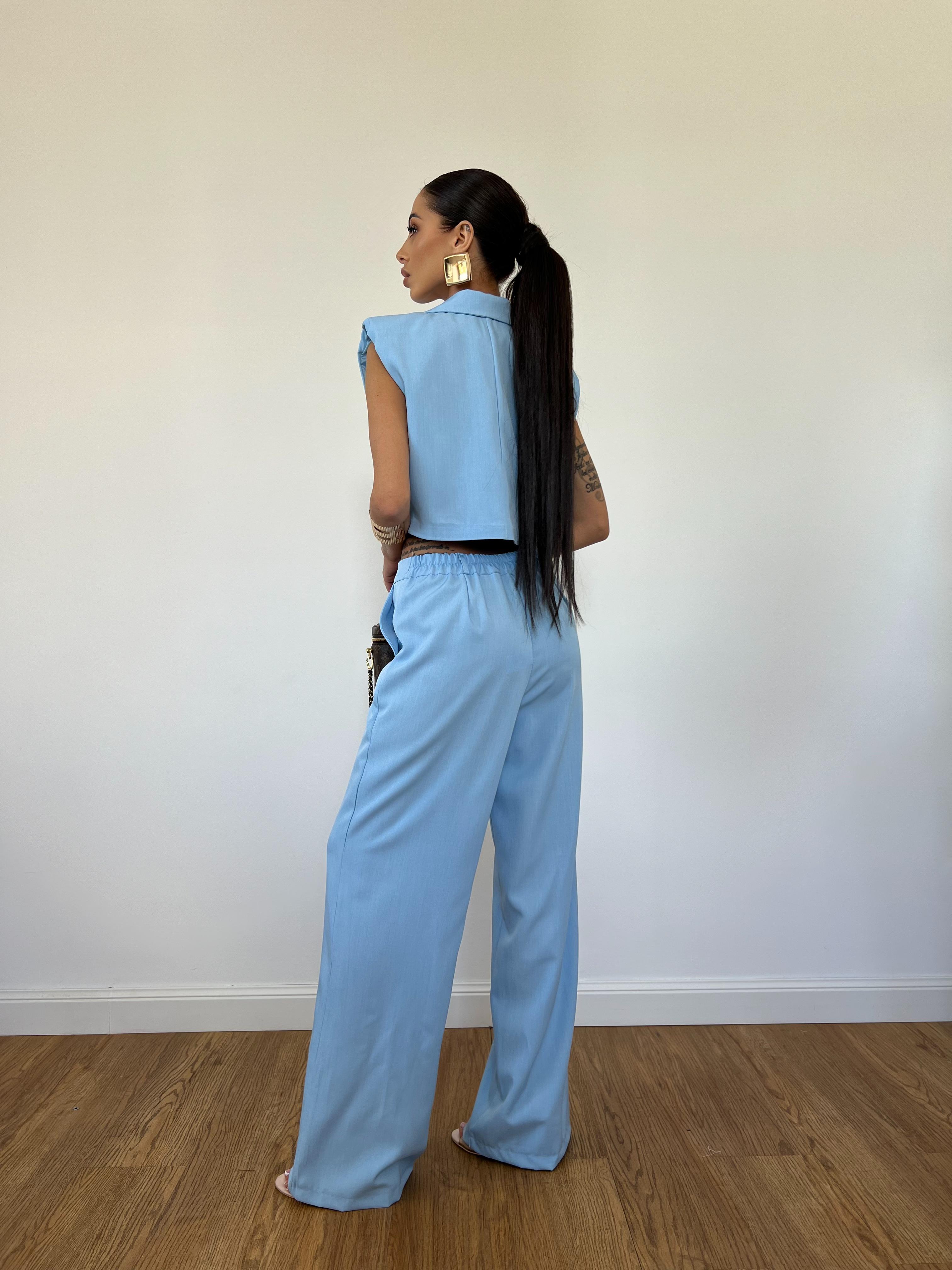 Tailleur Lennon Azzurro