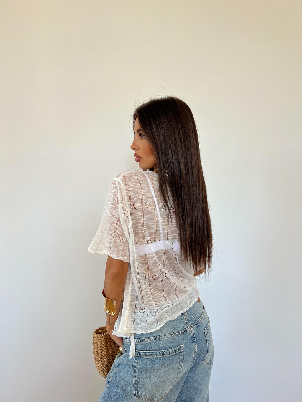 Cardigan Light Bianco