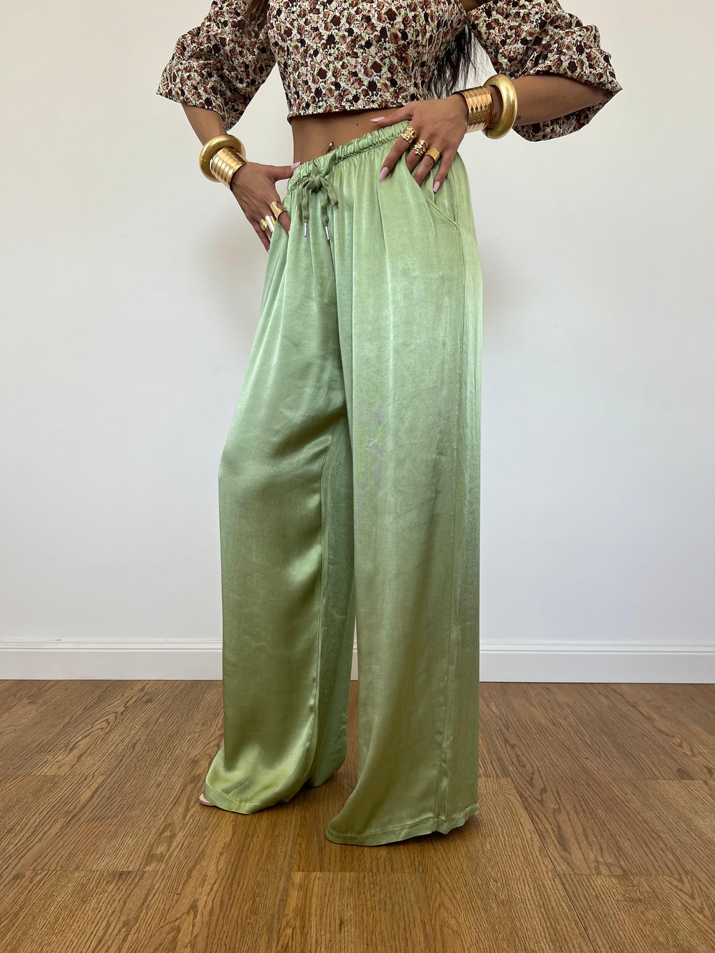 Pantalone Satin Tiffany