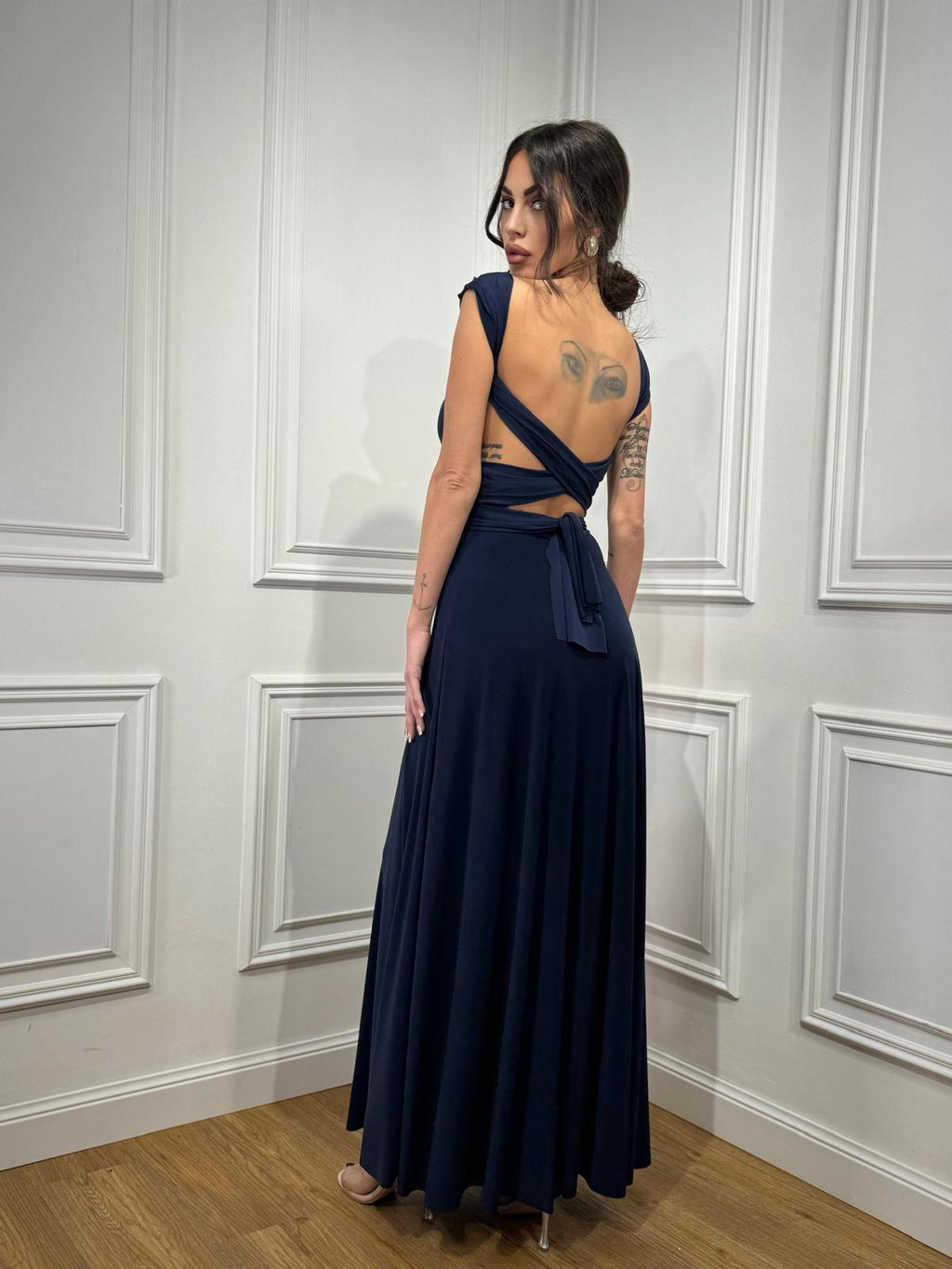 Vestito Infinity Blu Notte