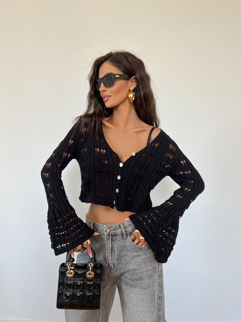Top Malia Nero