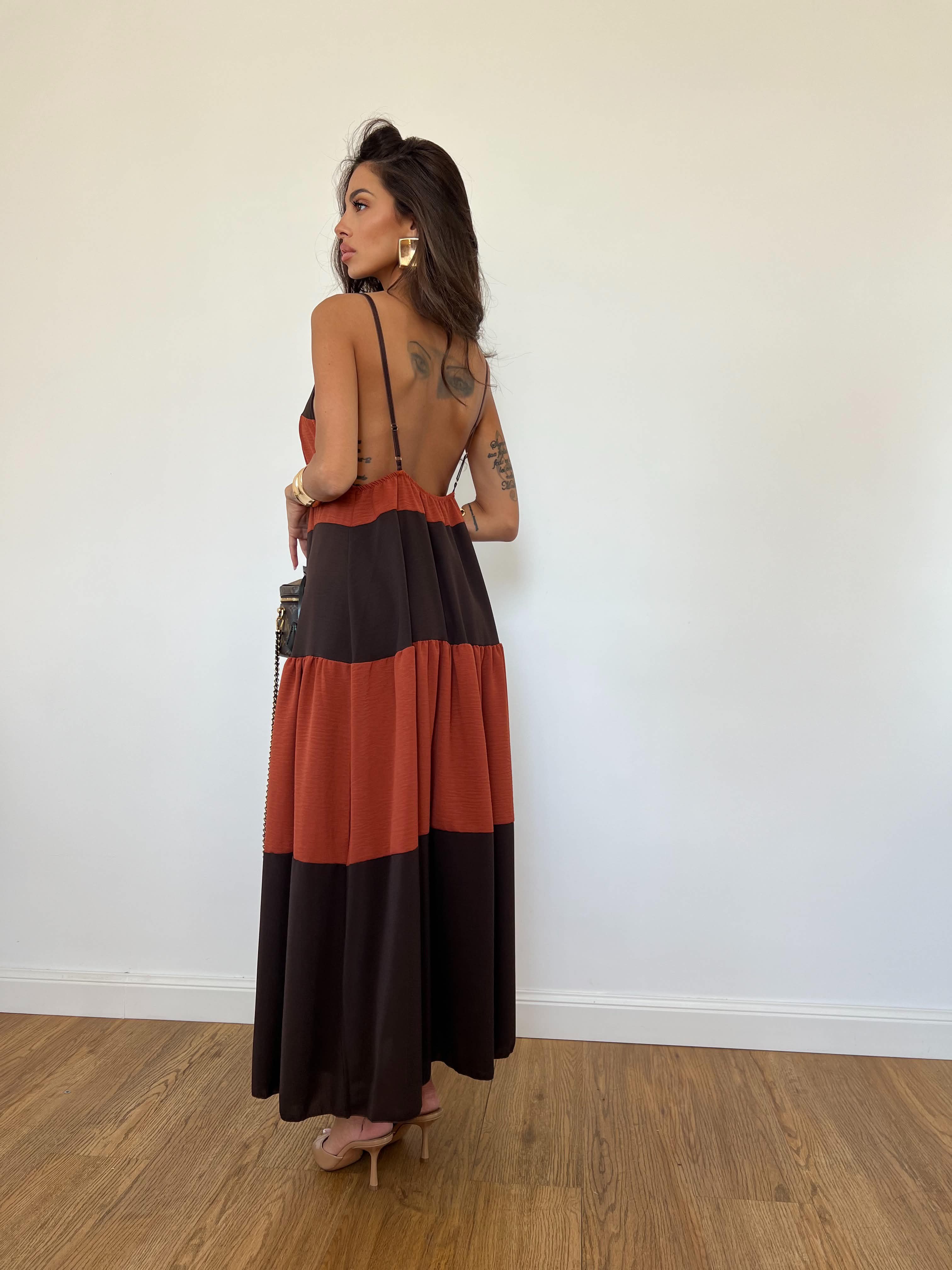 Vestito Melody Ruggine